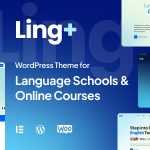 LingPlus - Language School & Online Courses WordPress Theme