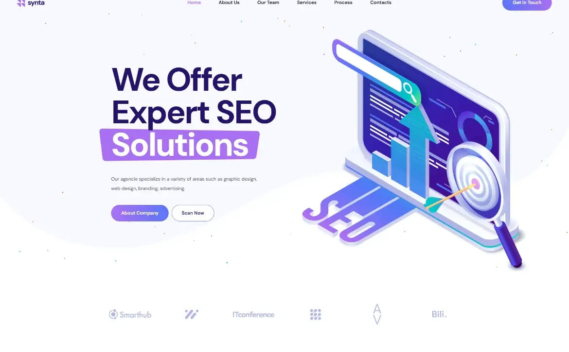 Synta – SEO expert solutions WordPress Theme