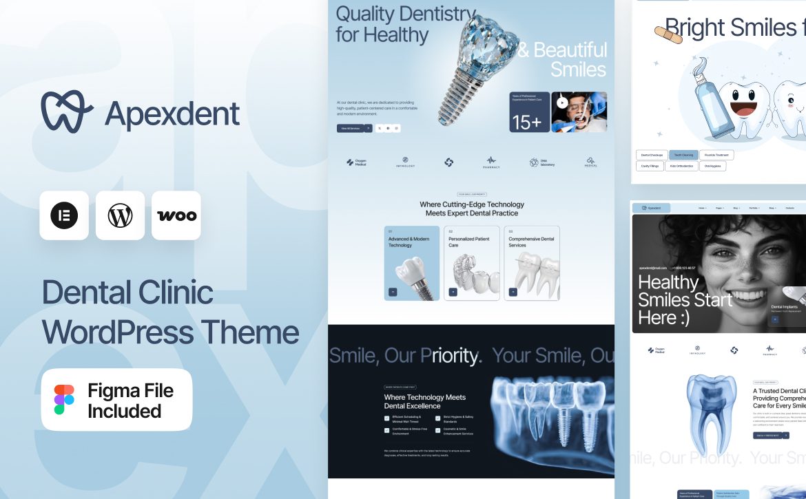 dental clinic wordpress theme