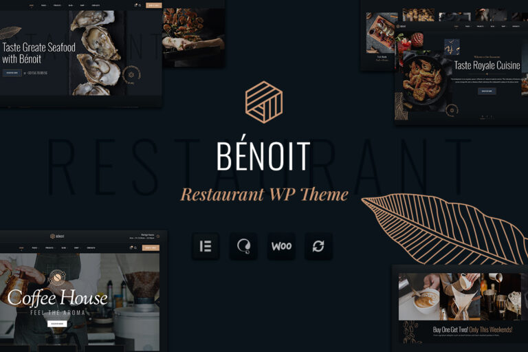 Benoit – Restaurants & Cafes WordPress Theme