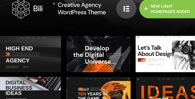 Bili Creative Agency WordPress Theme