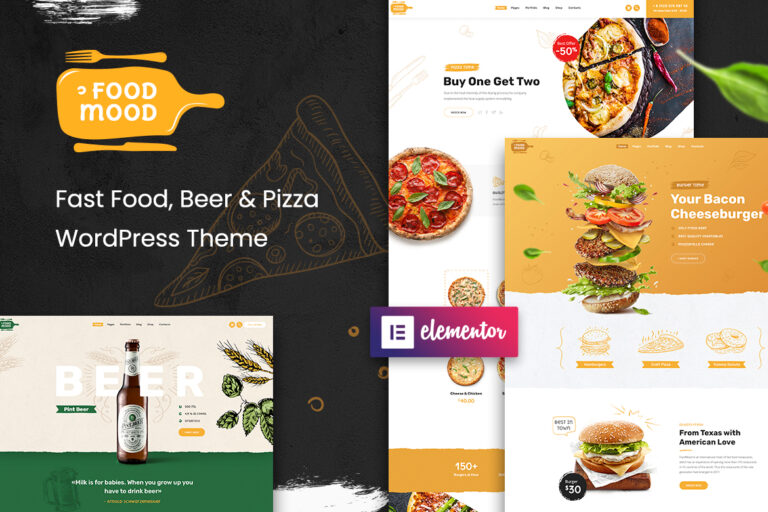 Foodmood – Cafe & Delivery WordPress Theme