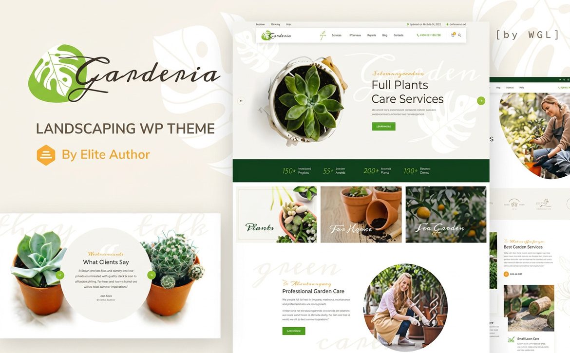 Garderia Landscaping & Gardening WordPress Theme