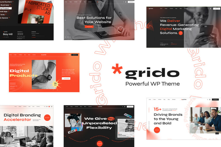 Grido – Creative Multipurpose WordPress Theme