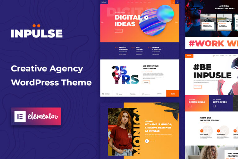 InPulse – Creative Agency WordPress Theme