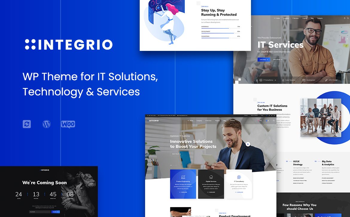 Integrio IT Solutions and Services WordPress Theme