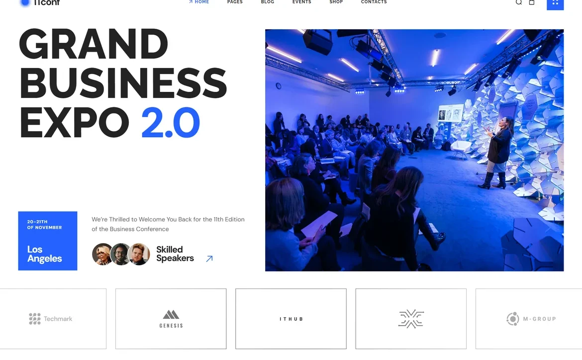 ITConf – Business expo WordPress Theme