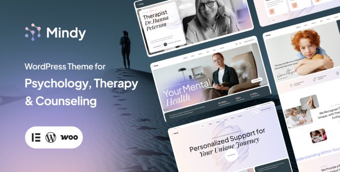 Mindy Therapy & Counseling WordPress Theme