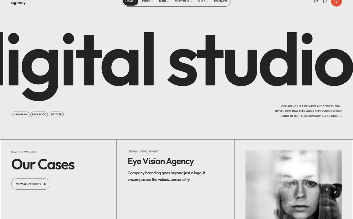 Motto – Digital studio cases WordPress Theme