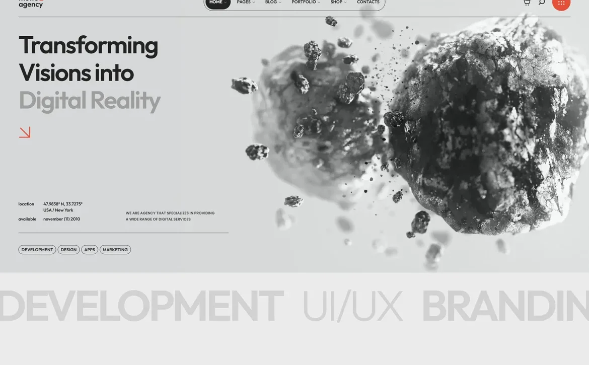 Motto – Digital reality transformation WordPress Theme