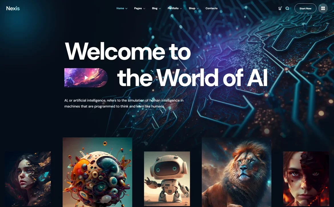 Nexi – SaaS technology WordPress Theme