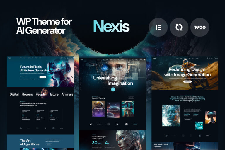 Nexis – AI Agency & Startup WordPress Theme