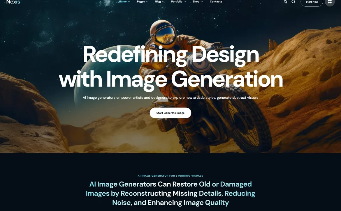 Nexi – Mobile finance management WordPress Theme