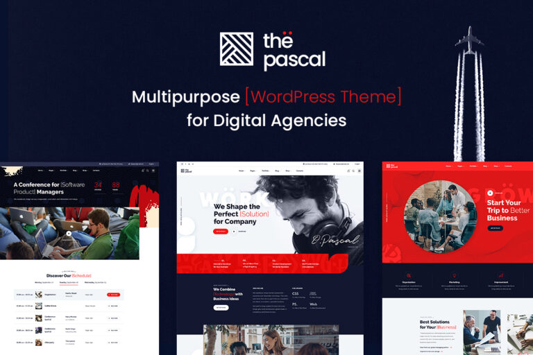 thePascal – Multipurpose Business WordPress Theme