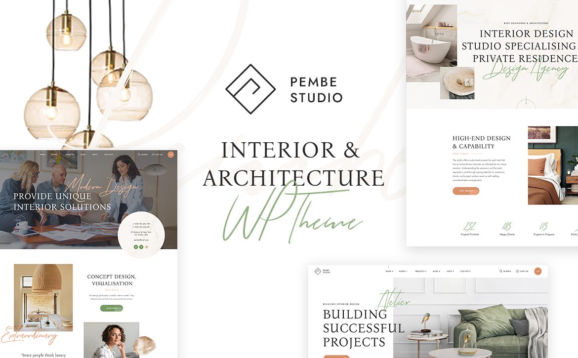 Pembe Interior Architecture WordPress Theme