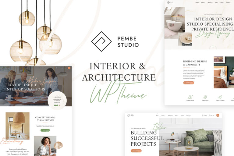 Pembe – Interior & Architecture WordPress Theme