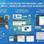 How to Increase PHP Memory Limit, max_input_vars, and Upload Size in WordPress