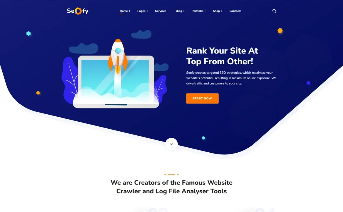 Seofy – SEO ranking WordPress Theme