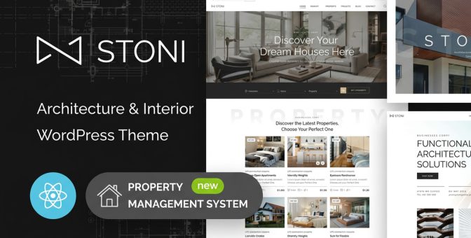 Stoni Architecture Agency WordPress Theme