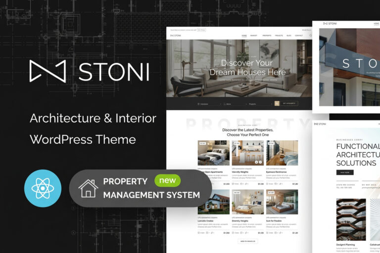 Stoni – Architecture Agency WordPress Theme