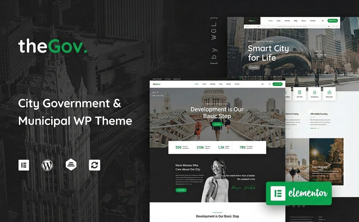 TheGov Municipal and Government WordPress Theme