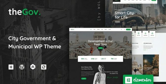 TheGov Municipal and Government WordPress Theme