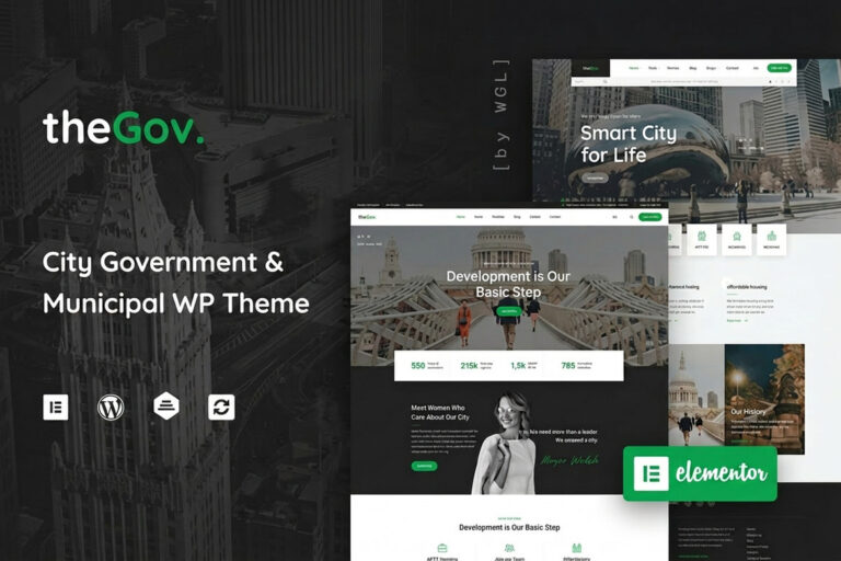 TheGov – Municipal and Government WordPress Theme