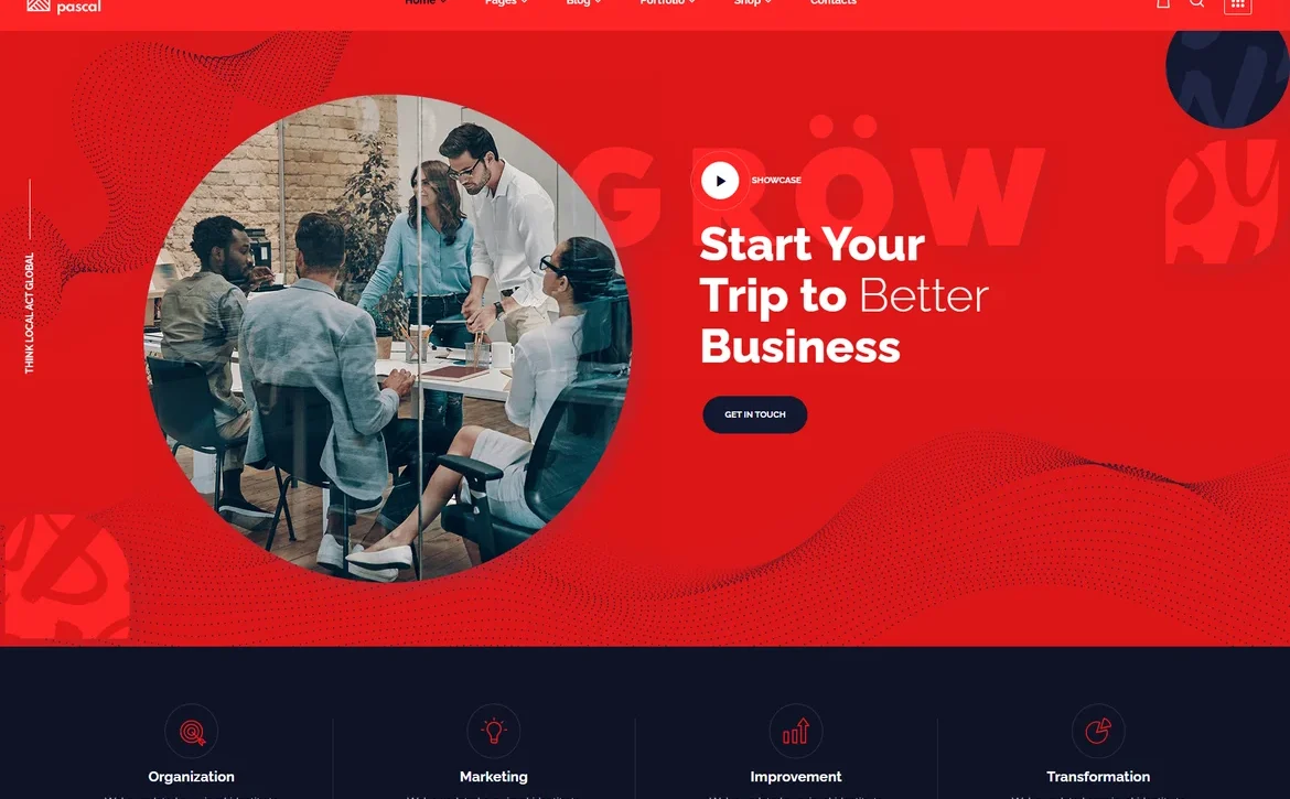 ThePascal – Business growth trip WordPress Theme