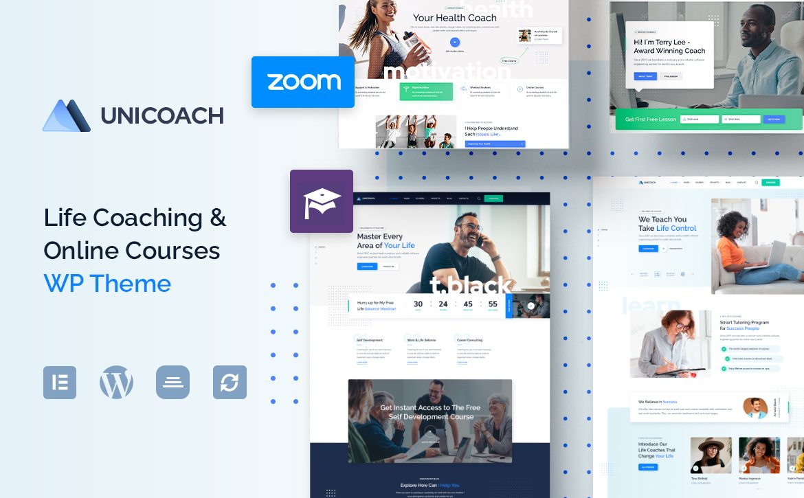 UniCoach – Multipurpose Upskill / Coaching WordPress Theme