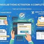 How to Activate Your WebGeniusLab Theme: Purchase Code vs. License Key