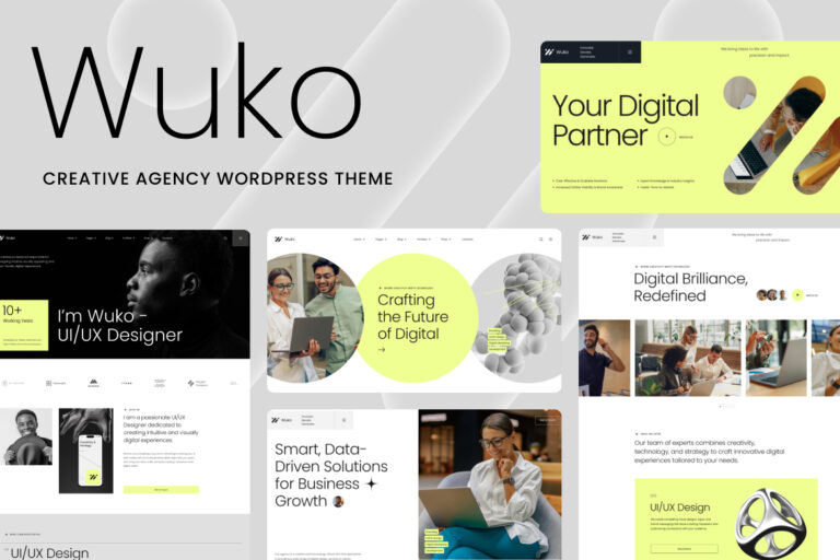 Wuko – Creative Agency WordPress Theme