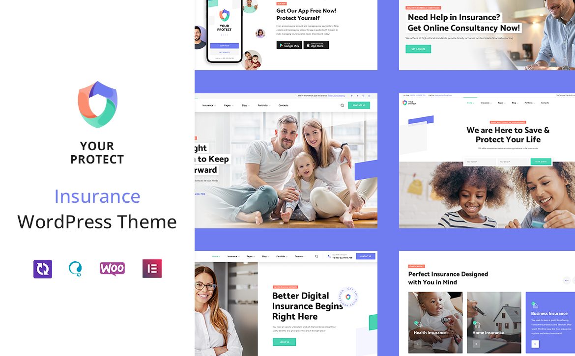 YourProtect – Insurance & Finance WordPress Theme