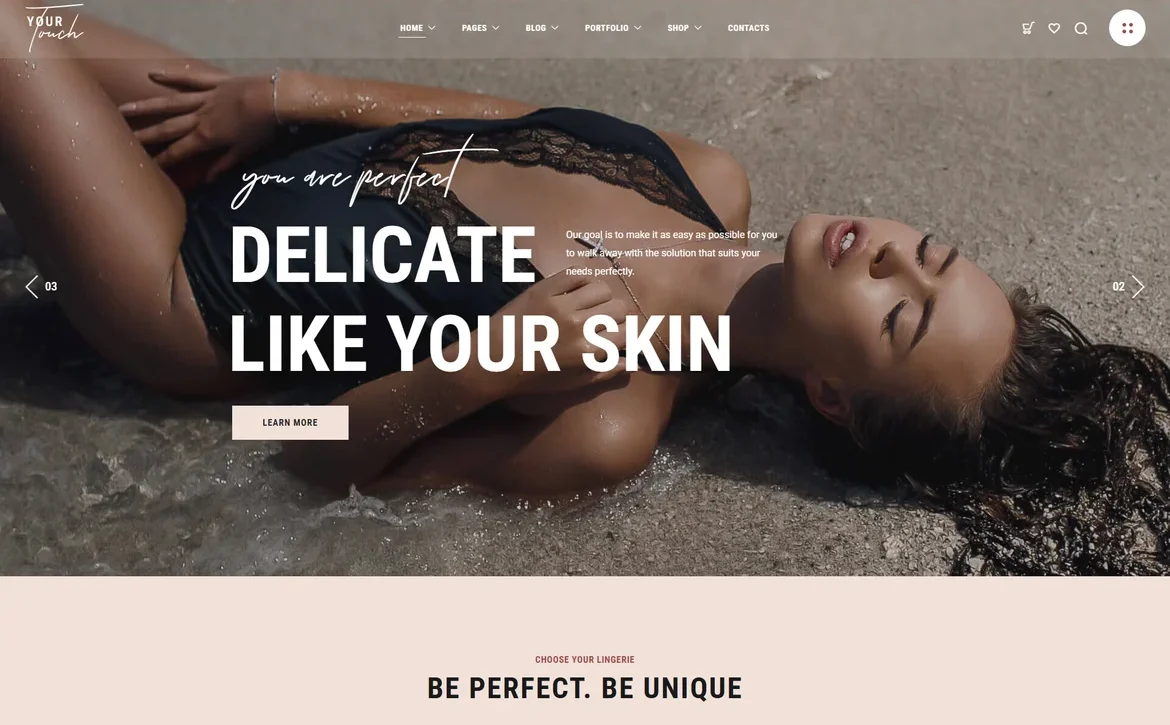 YourTouch – Lingerie WordPress Theme