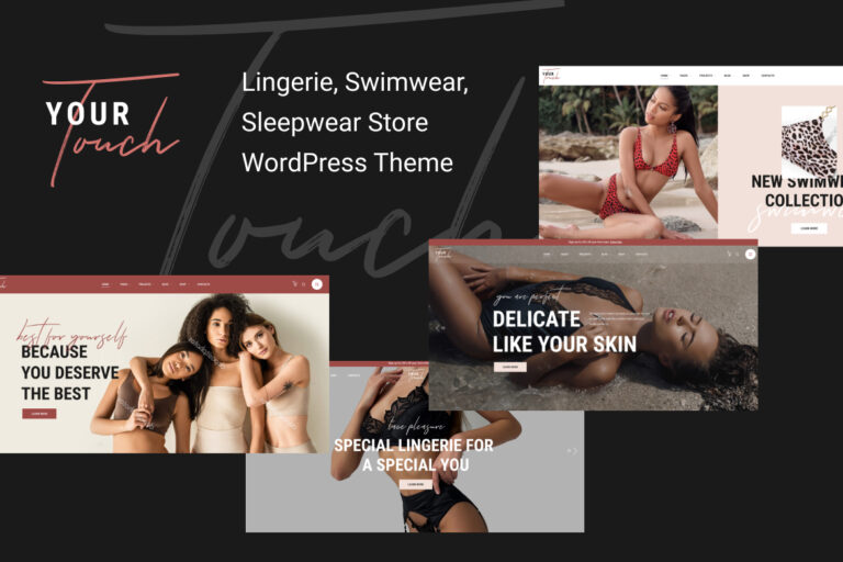 YourTouch – Lingerie & Underwear WordPress Theme