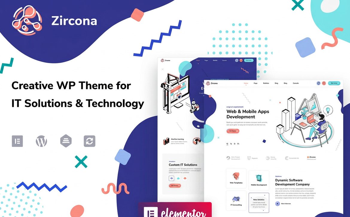 Zircona – IT Solutions & Technology WordPress Theme