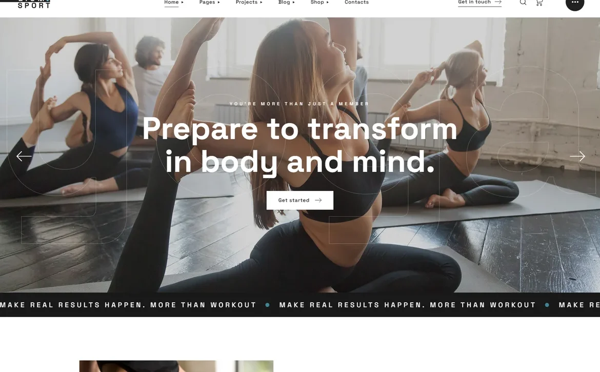 Zium – Mind and body transformation yoga WordPress Theme