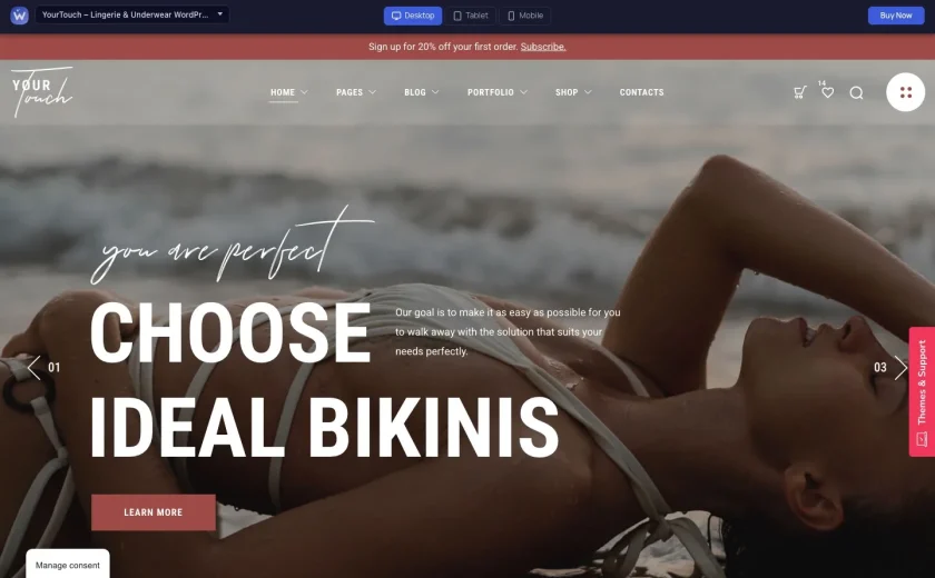 yourtouch-lingerie-underwear-wordpress-theme-screenshot