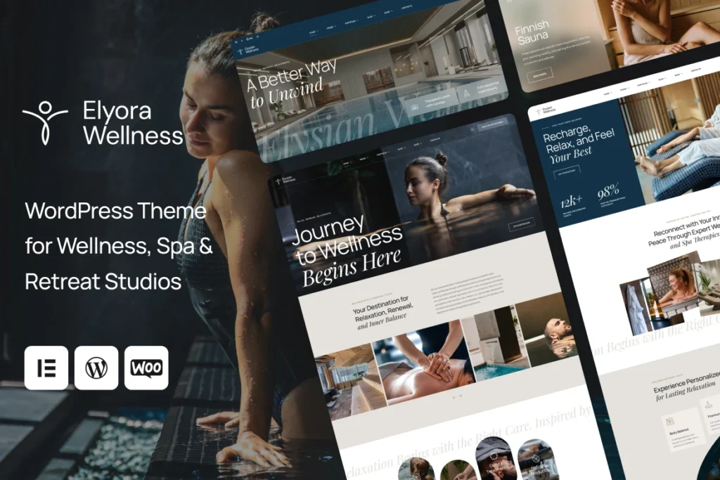 Elyora – Spa & Wellness WordPress Theme