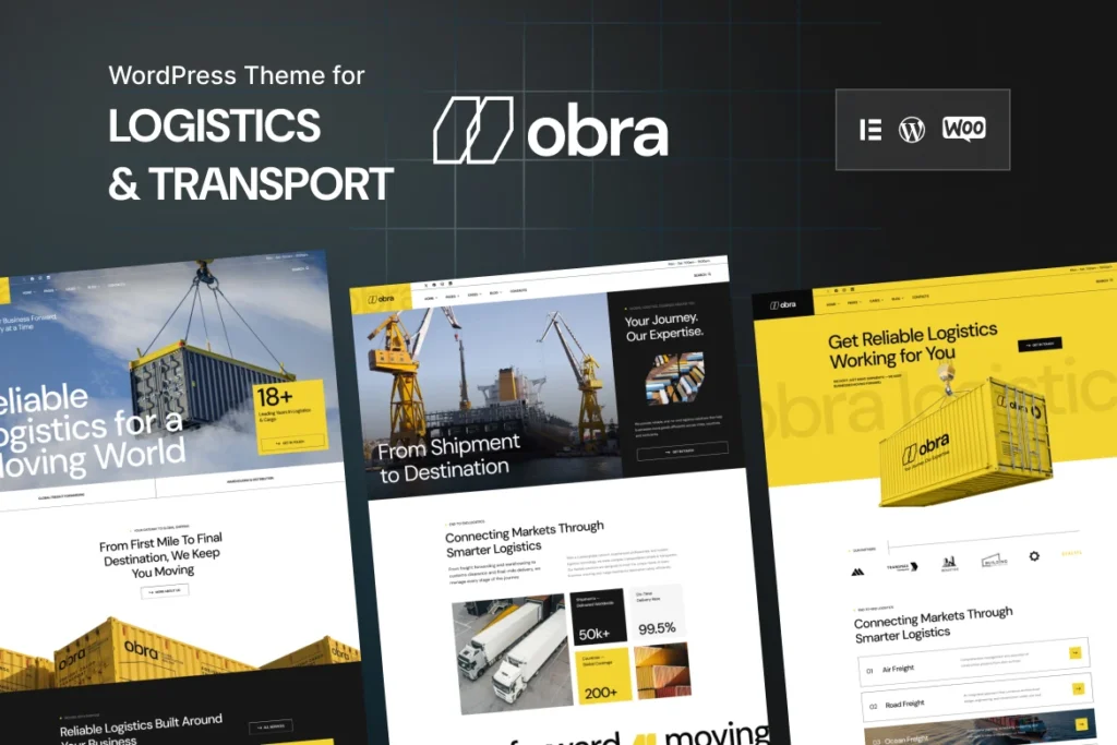 Obra – Logistics Agency WordPress Theme